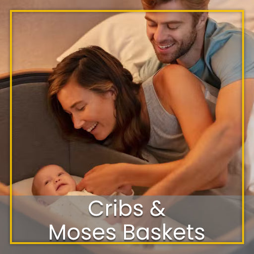 Cribs fashion and moses baskets