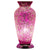 Mosaic Glass Vase Lamp – Pink Rose