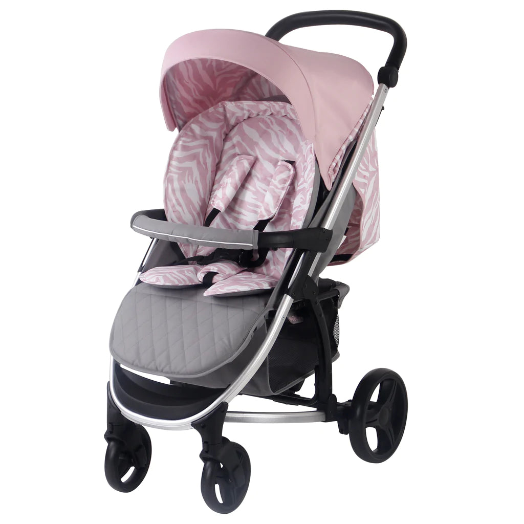 My babiie mb200 rose cheap gold grey melange pushchair