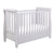 Babymore Grey Eva Sleigh Cot Bed Dropside with Drawer - Hey Baby...Hey You