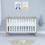 Babymore Oak White Luno Cot Bed - Hey Baby...Hey You