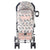 My Babiie Pink and Grey Chevron MB02 Lightweight Stroller - Hey Baby...Hey You