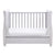 Babymore Grey Eva Sleigh Cot Bed Dropside with Drawer - Hey Baby...Hey You